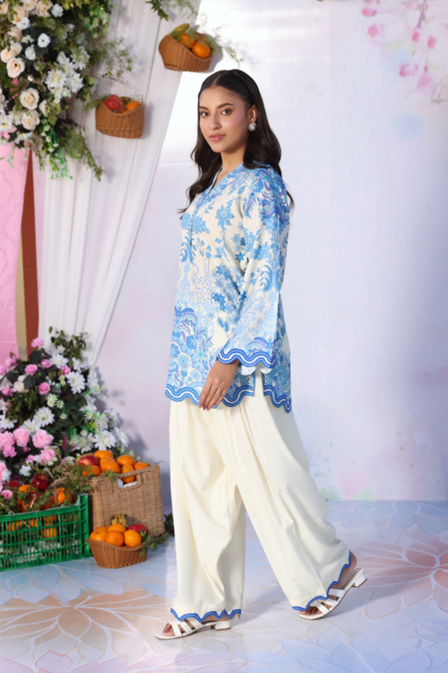 Blue Charm - Floral 2pc