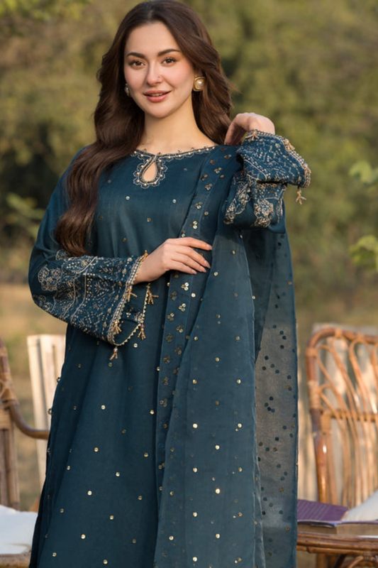 Meher Noor - Chiffon 3pc