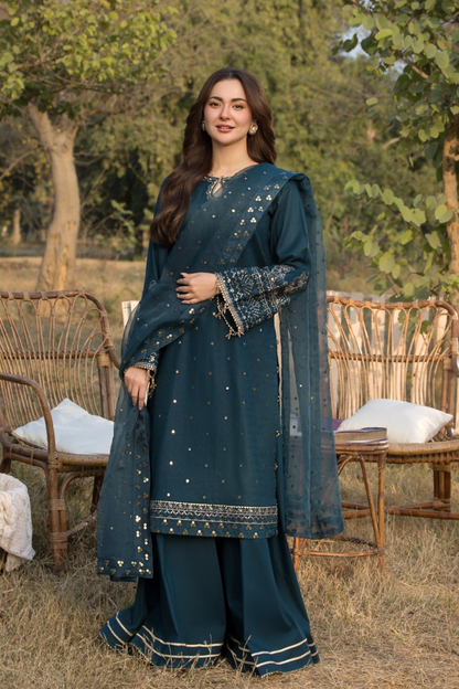 Meher Noor - Chiffon 3pc
