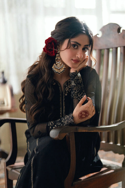 Raven Black - Embroidered 3pc