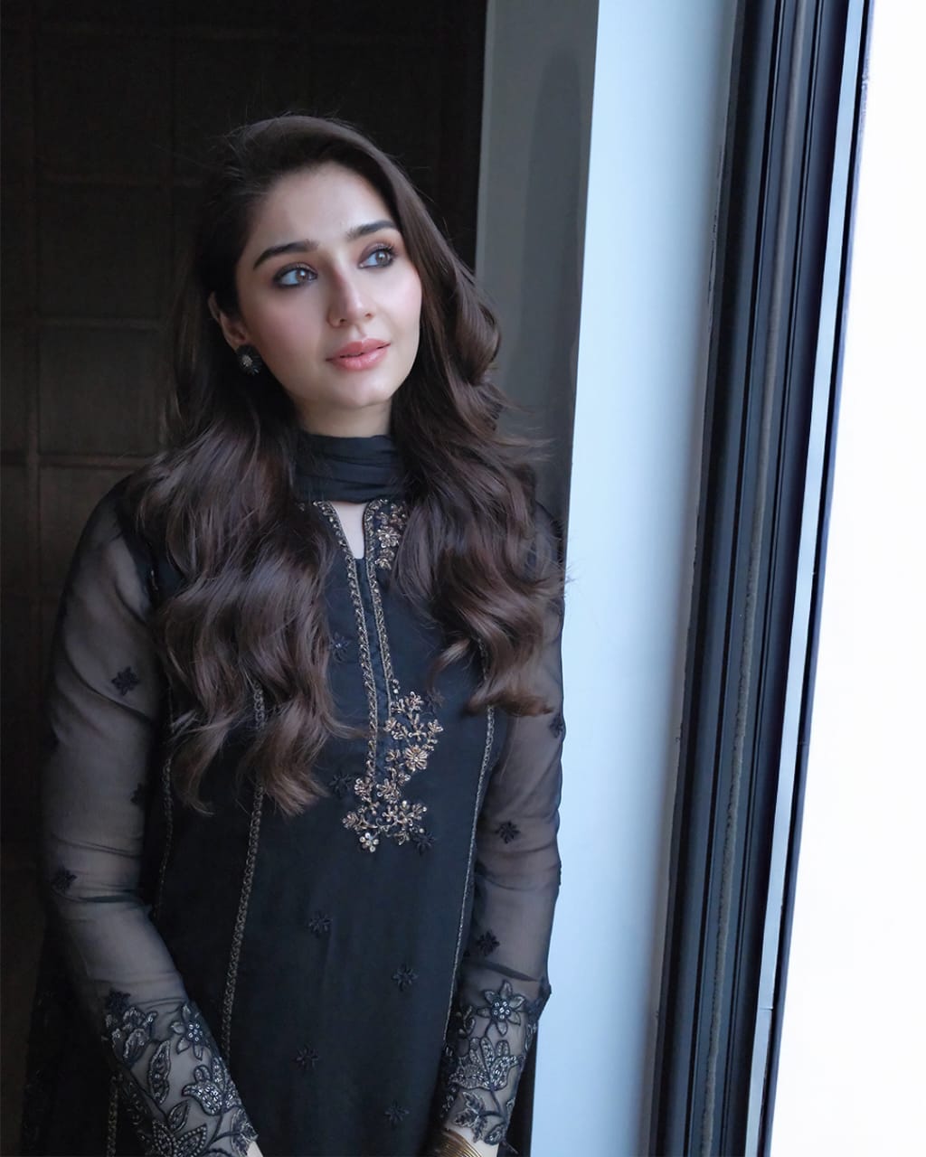 Raven Black - Embroidered 3pc Outfit