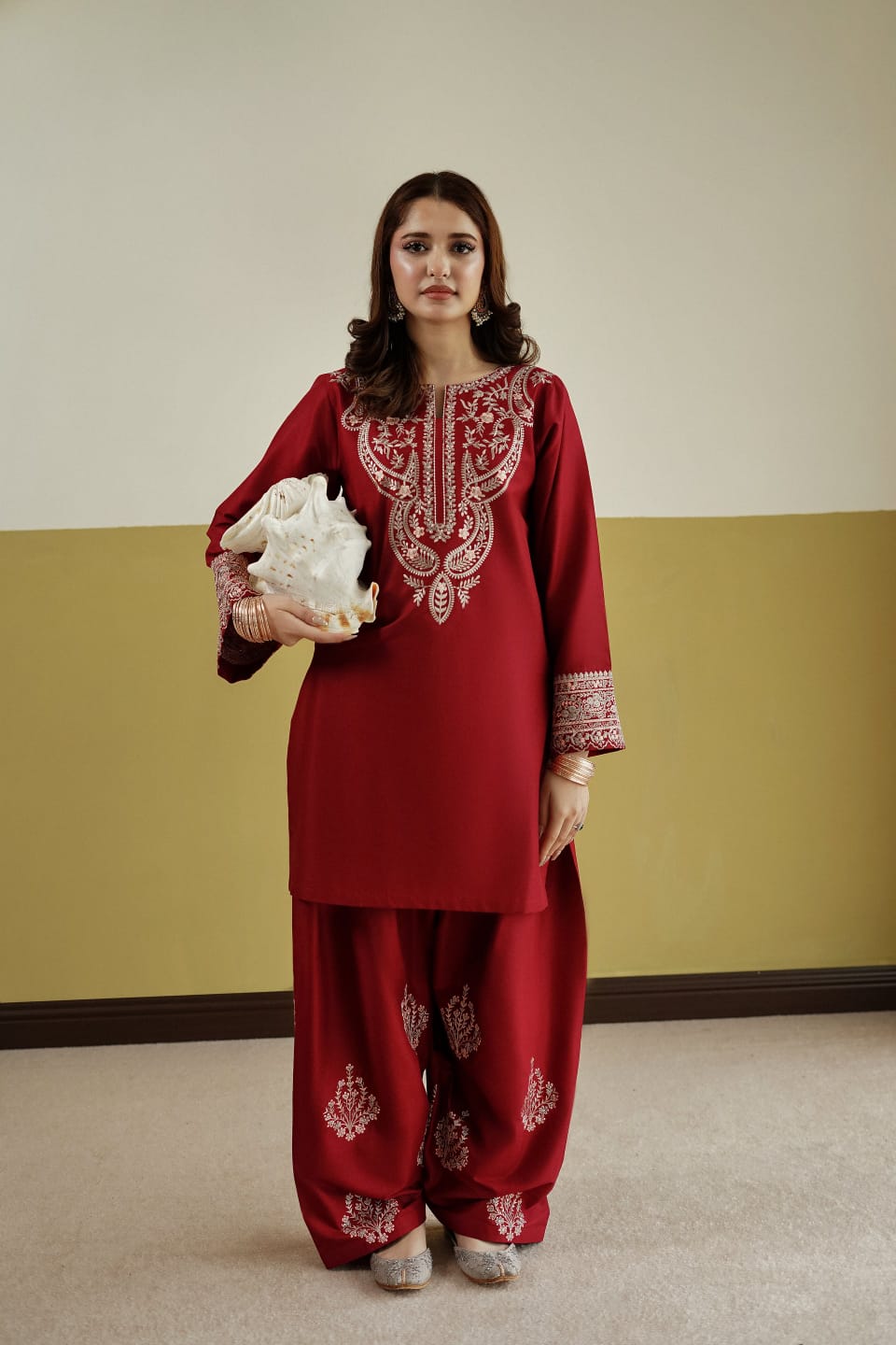 Red Attire - 2 Piece