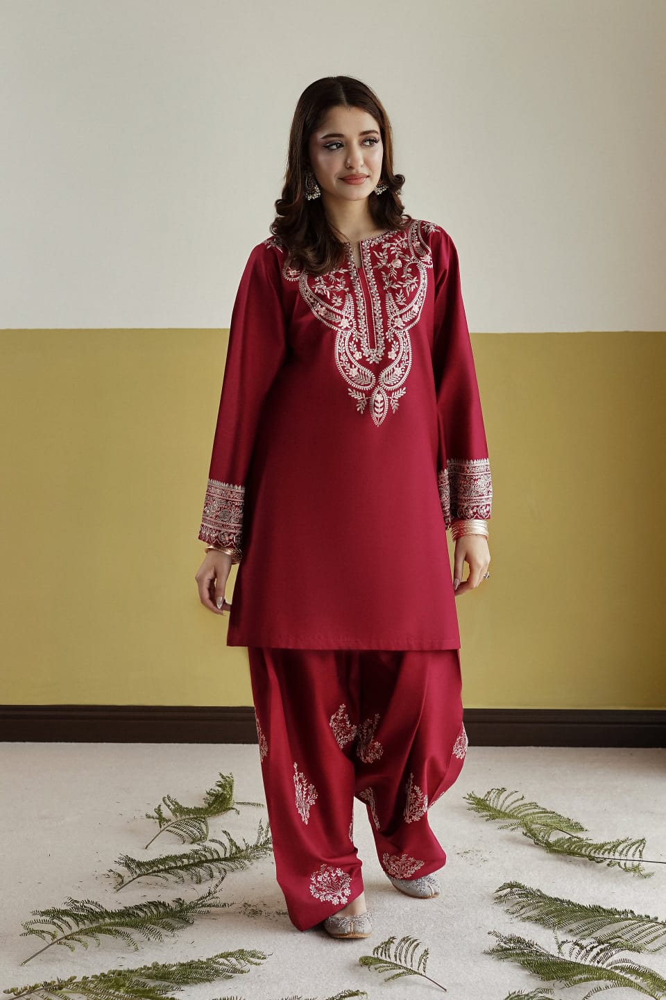 Red Attire - 2 Piece