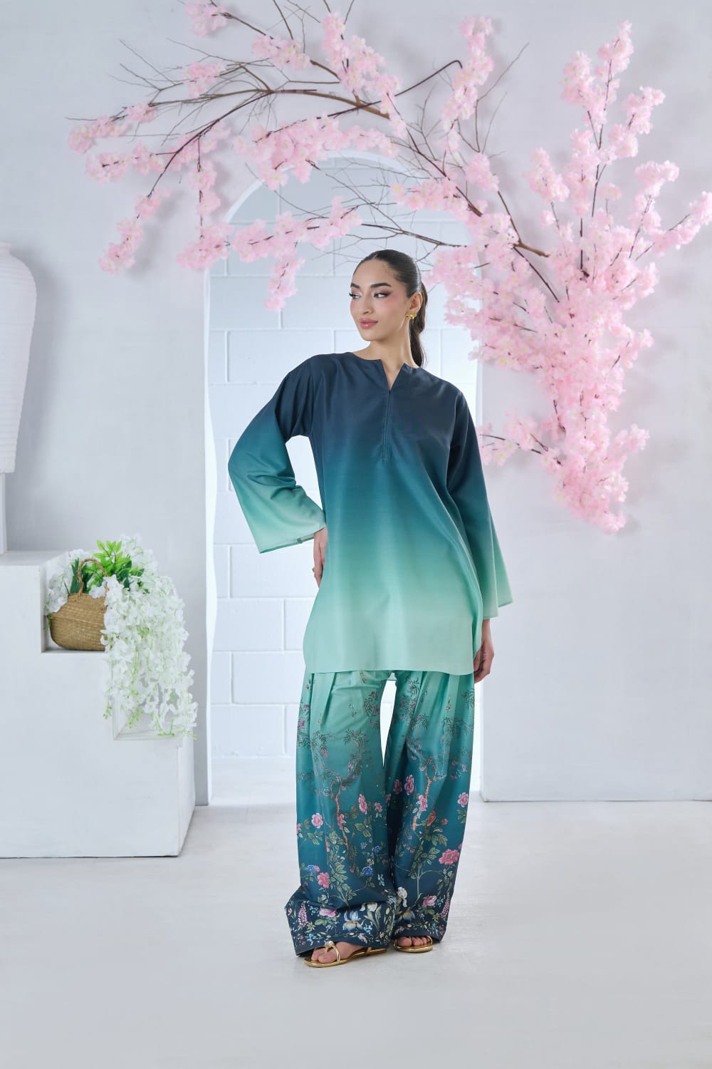 Floral Dusk - Premium 2 Pc