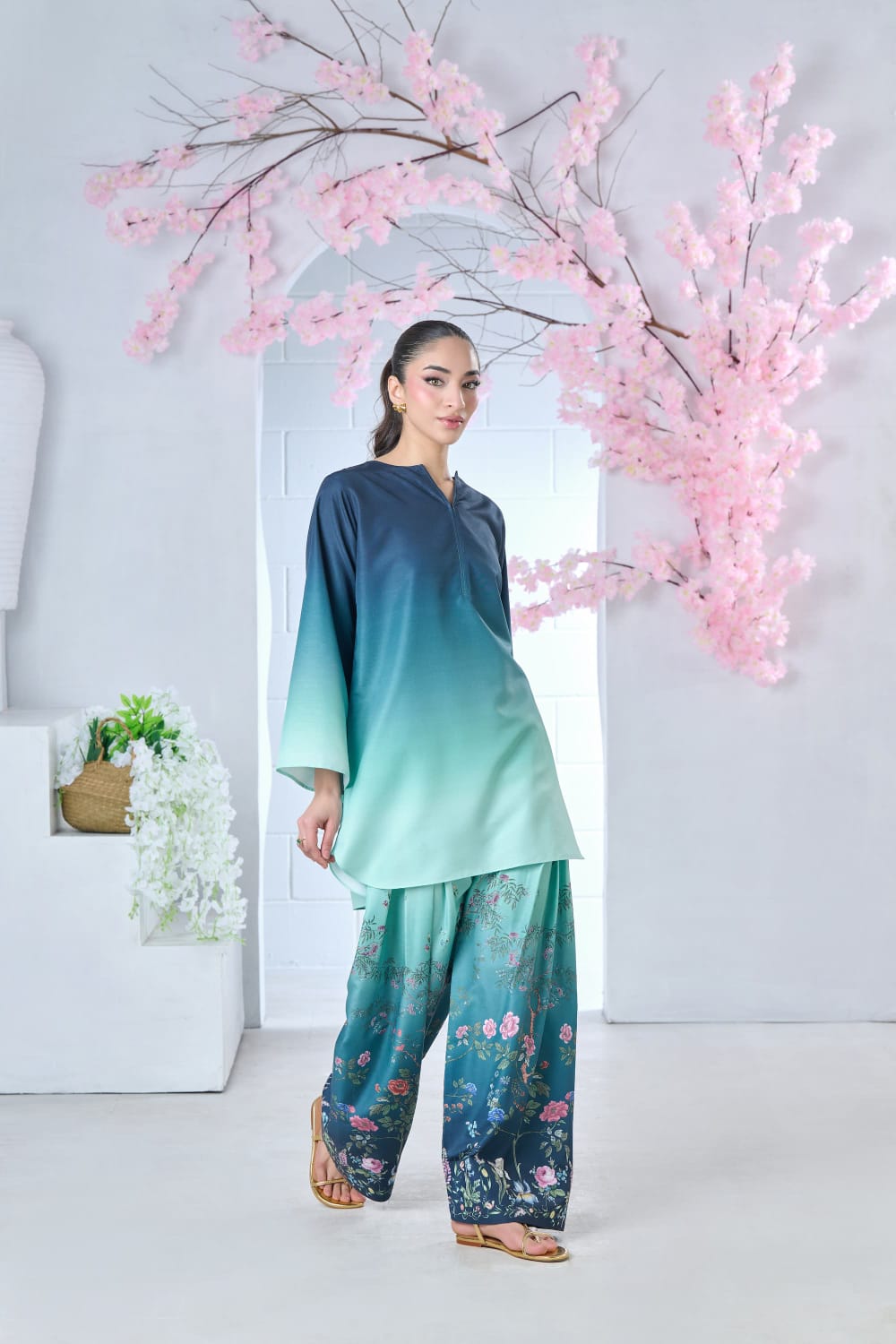 Floral Dusk - Premium 2 Pc