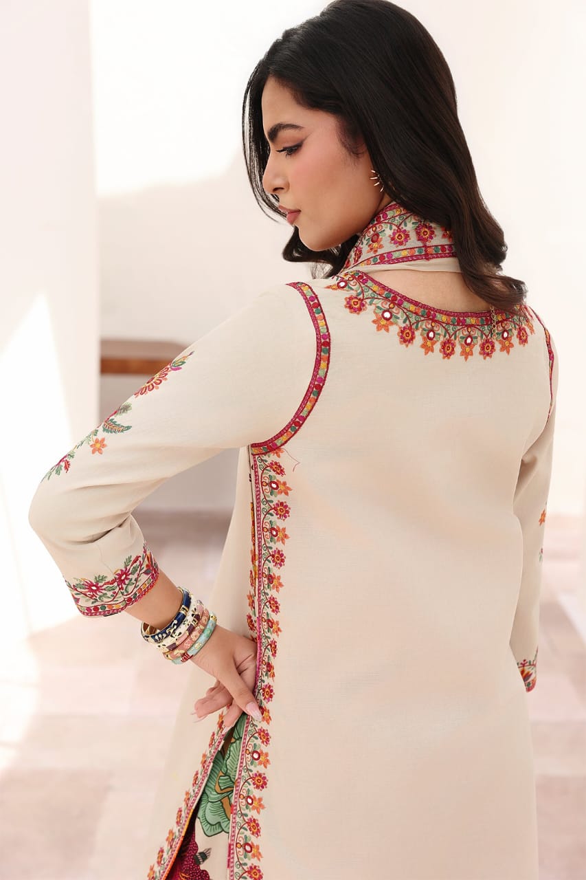 Ivory Bloom - 3 Pc