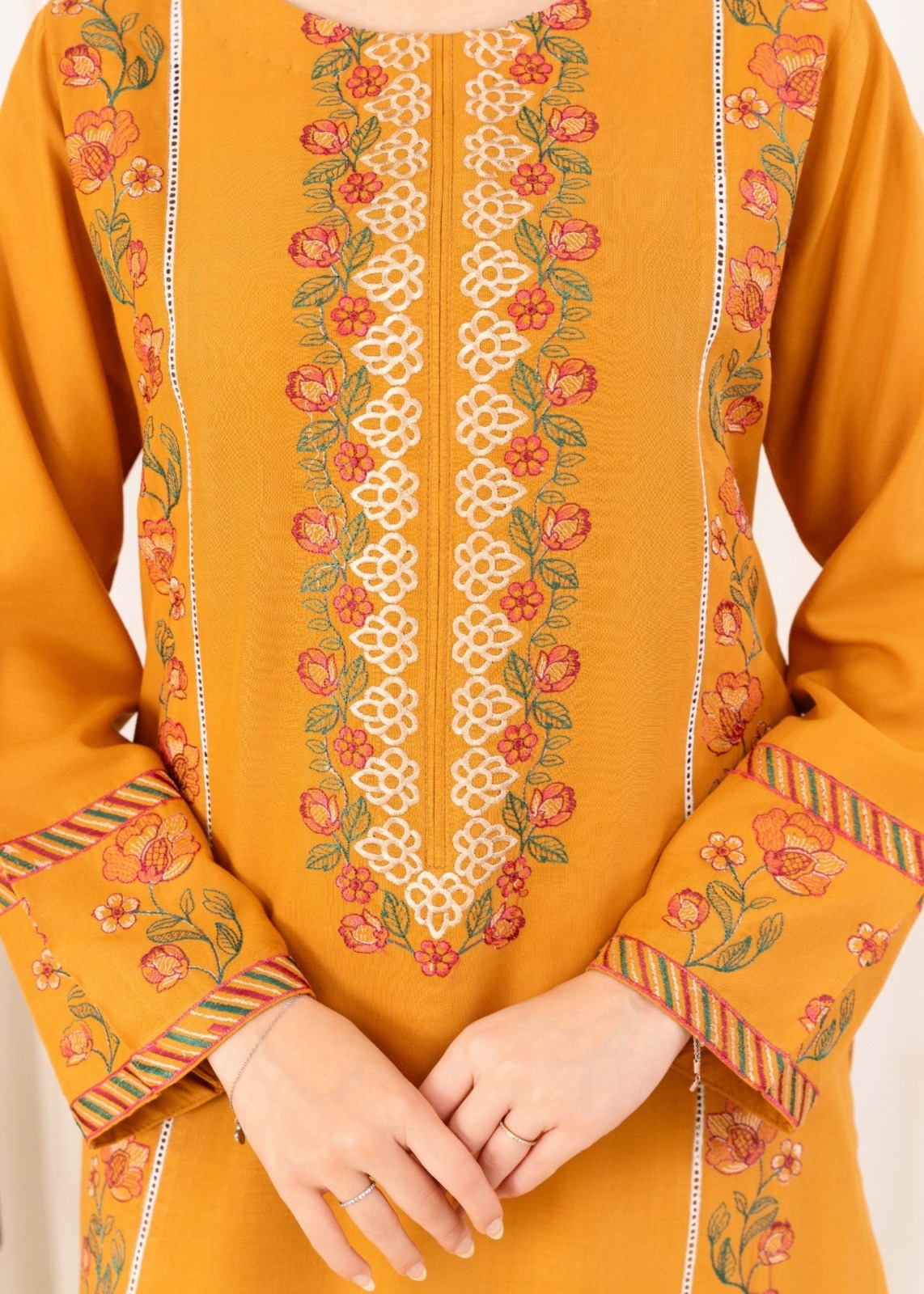 Mustard Cotton โ 2-Piece Suit - Image 3